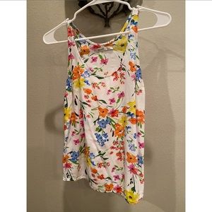 OLD NAVY XS TOP FLORAL